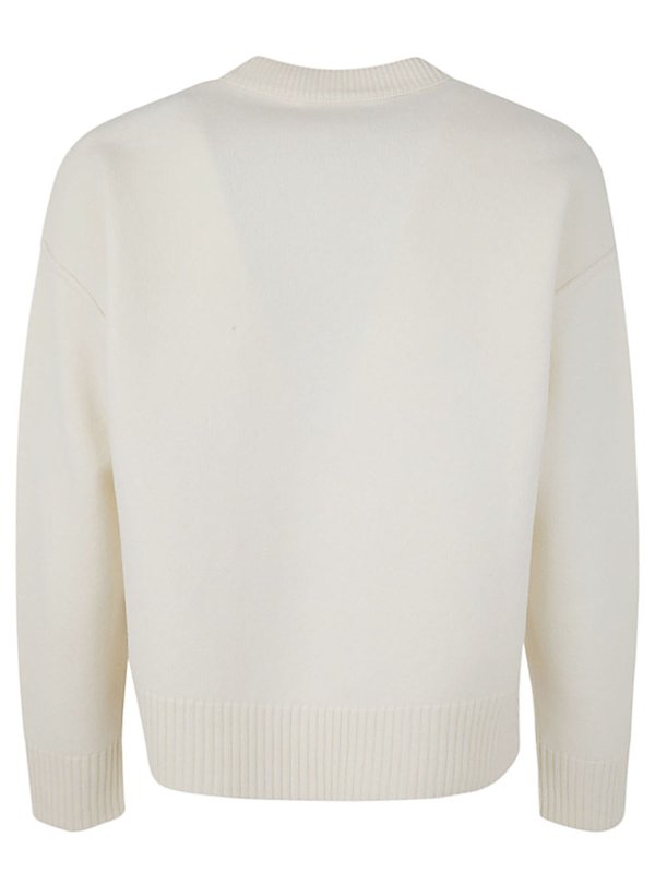 AMI PARIS: crew necks online - Red adc sweater