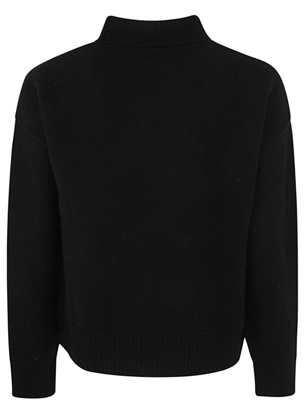 AMI PARIS: crew necks online - Red adc sweater