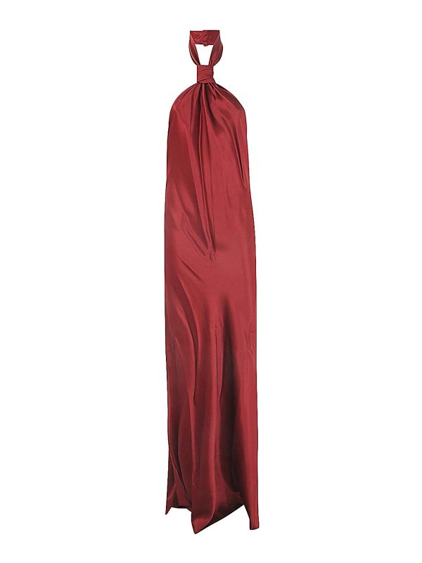 ANN DEMEULEMEESTER: maxi dresses - long tied dress