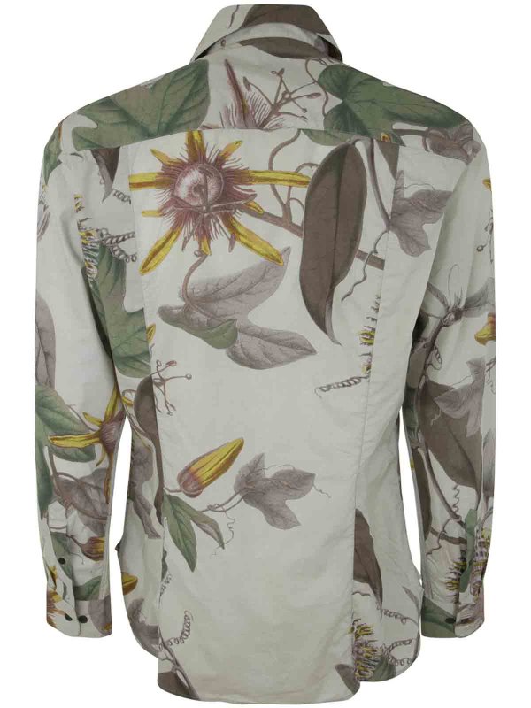 【関税込み】Dries Van Noten グレー レイヤード 長袖トップス おすすめ！】Dries Van Noten グレー レイヤード 長袖トップス