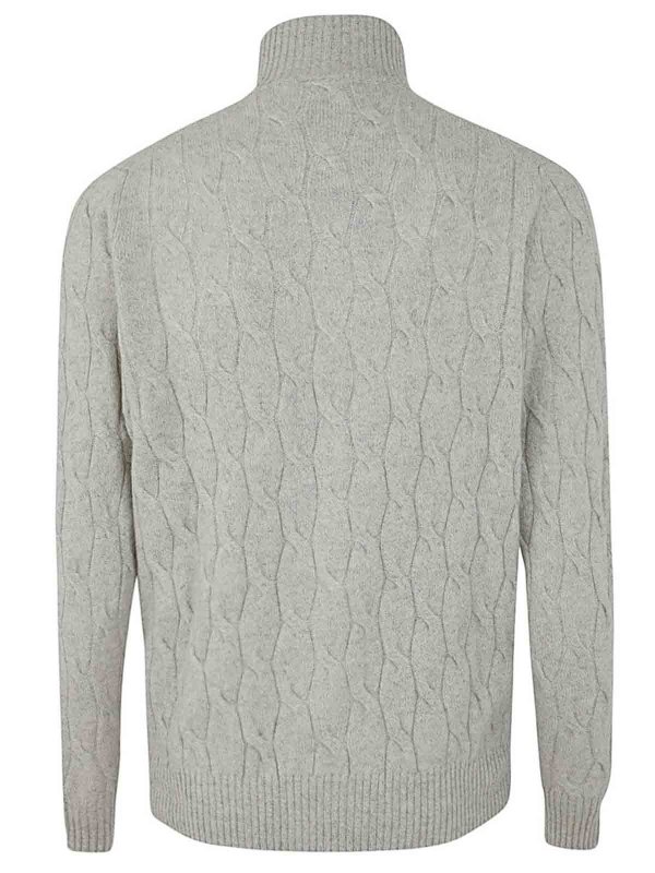 FILIPPO DE LAURENTIIS: shirts online - Wool cashmere blouson with braid