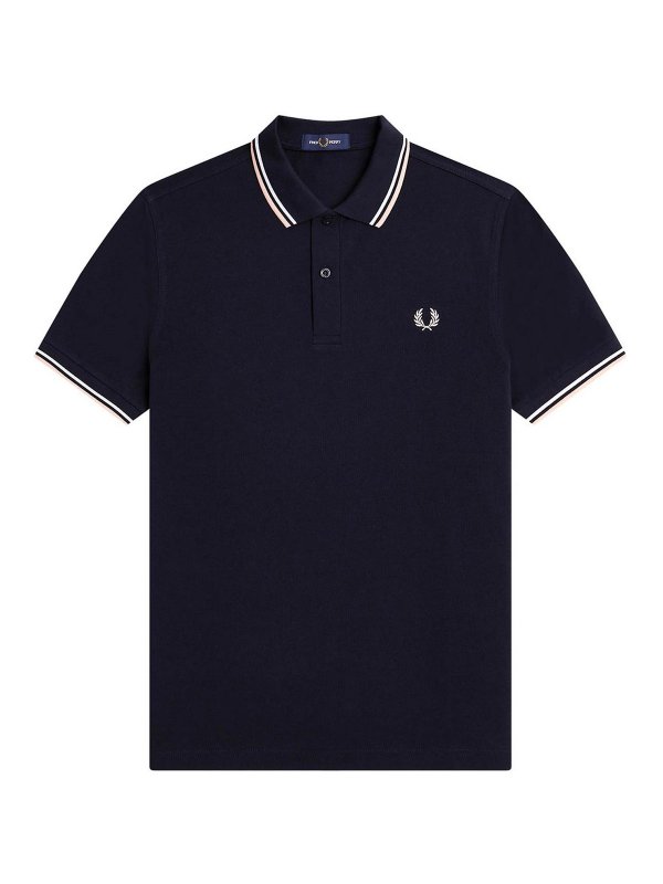 FRED PERRY: shirts - Fp twin tipped fred perry shirt