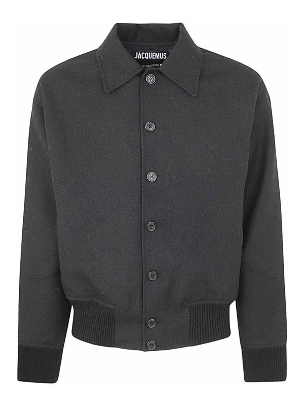 JACQUEMUS: bombers - Felt bomber jackets