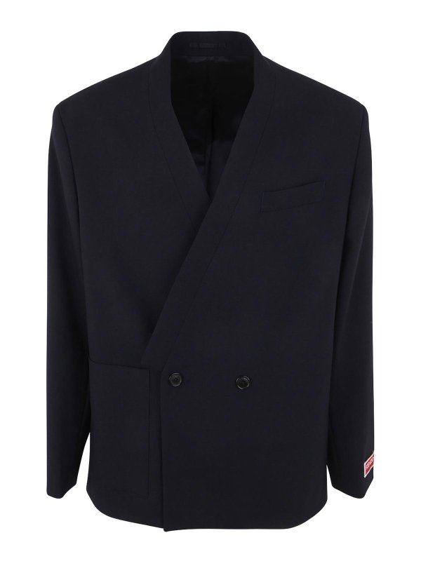 KENZO: casual jackets - Kimono teilored jacket