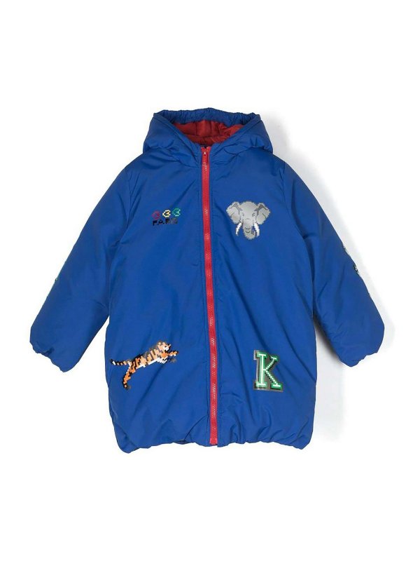 KENZO: カジュアルジャケット - カジュアルジャケット - ブルー