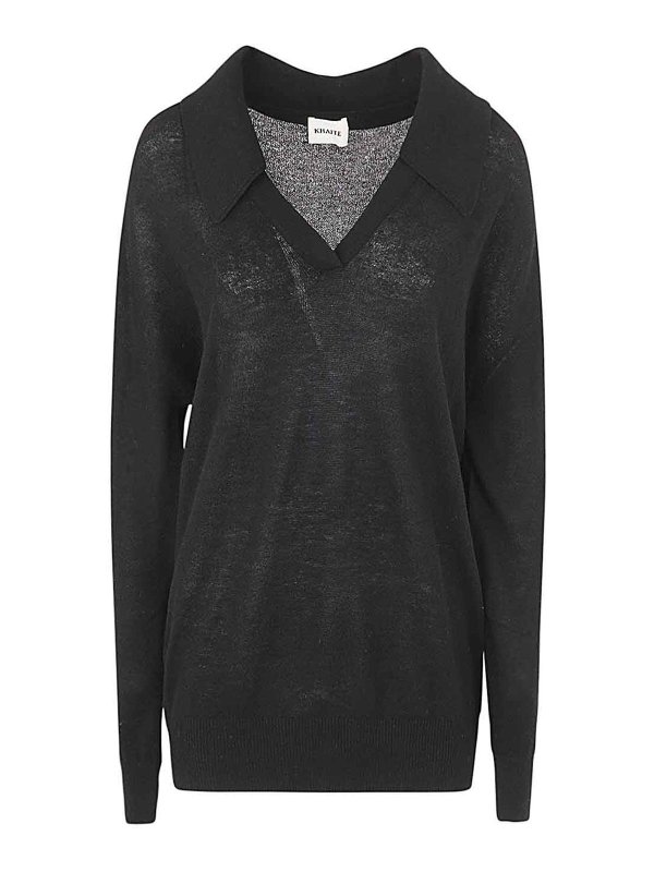 KHAITE: crew necks - Elsia sweater
