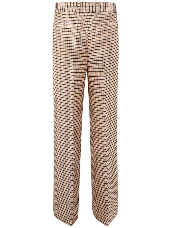LANVIN: casual trousers online - Wide leg fluid pant