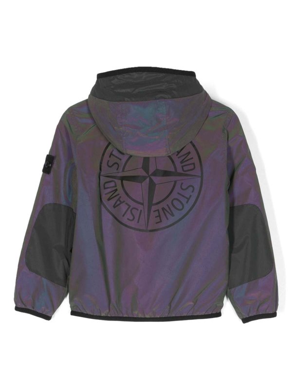 Stone Island Junior: Chaquetas casual online - Chaqueta Casual - Gris