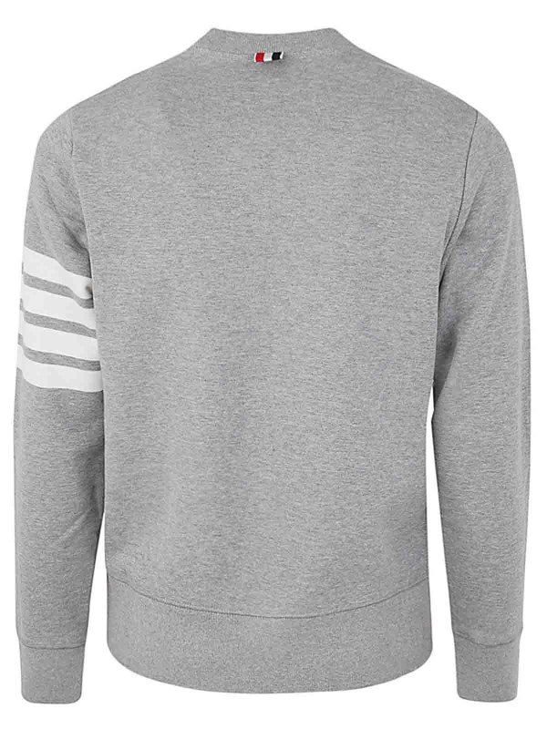 THOM BROWNE: Sweatshirts und Pullover online - Sweatshirt - Grau