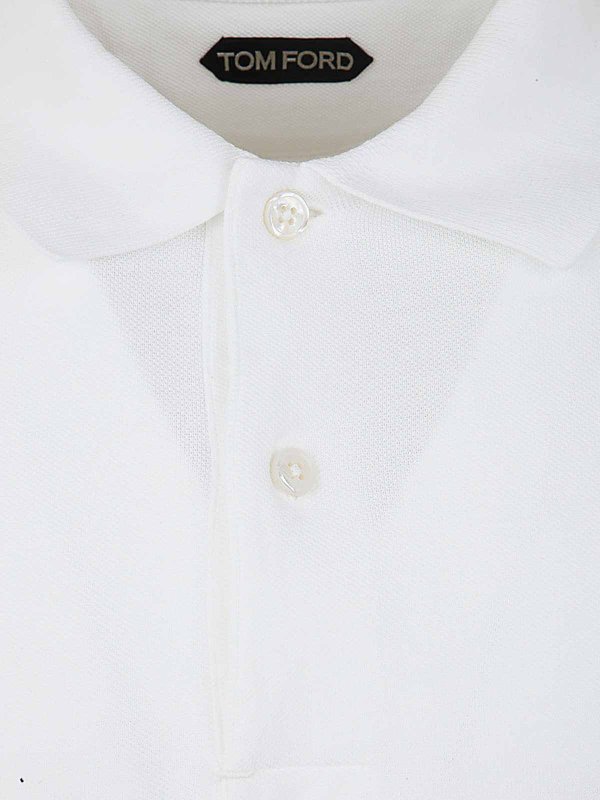 The Best Shops TOM FORD: Poloshirts - Poloshirt - Weiß