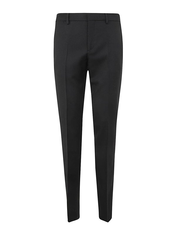 VERSACE: casual trousers - Formal pant wool fabric