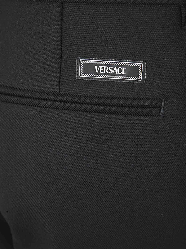 The Best Shops VERSACE: casual trousers - Formal pant wool fabric