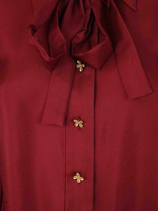 The Best Shops ZIMMERMANN: Chemises - Chemise - Rouge