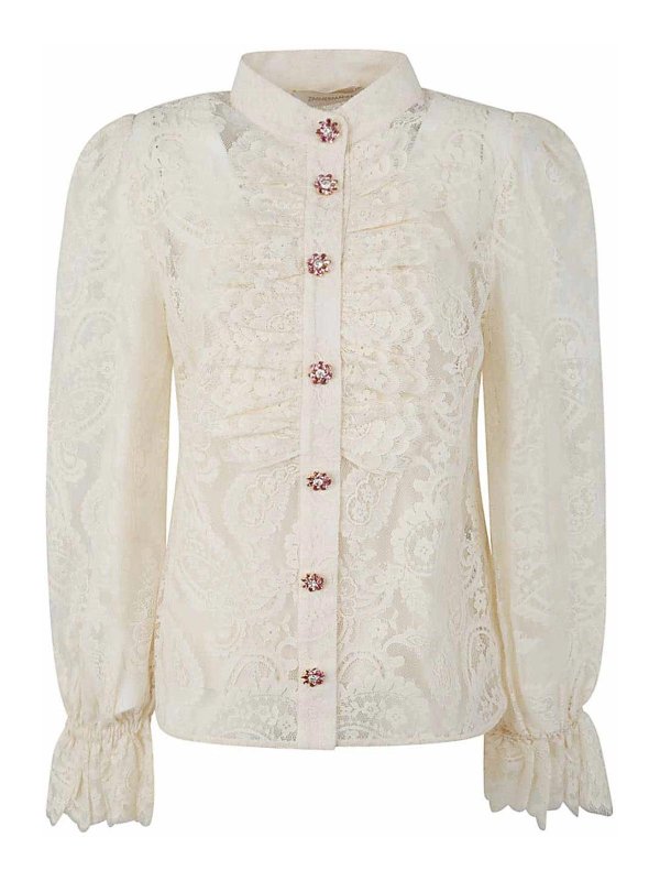 ZIMMERMANN: Blusen - Bluse - Weiß