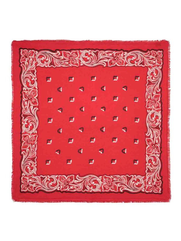 KUJTEN: scarves - Printed large scarf