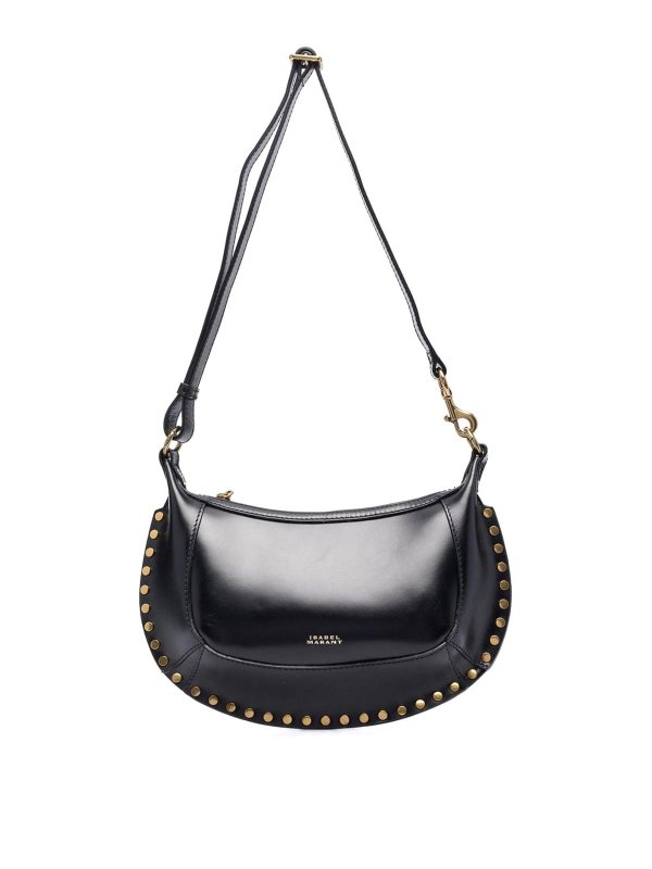 Isabel Marant Etoile: cross body bags - Oskan moon shoulder borsa