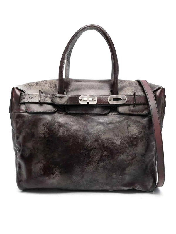 NUMERO 10: ラップトップケース＆ブリーフケース - ラップトップバッグ/ブリーフケース - ブラウン