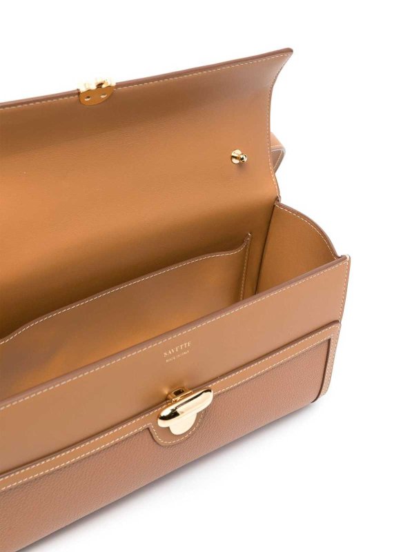 SAVETTE: totes bags online - Grained Calf bag