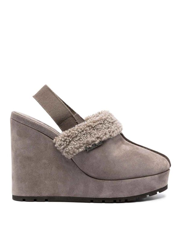 BRUNELLO CUCINELLI: classic shoes - Fur shoes