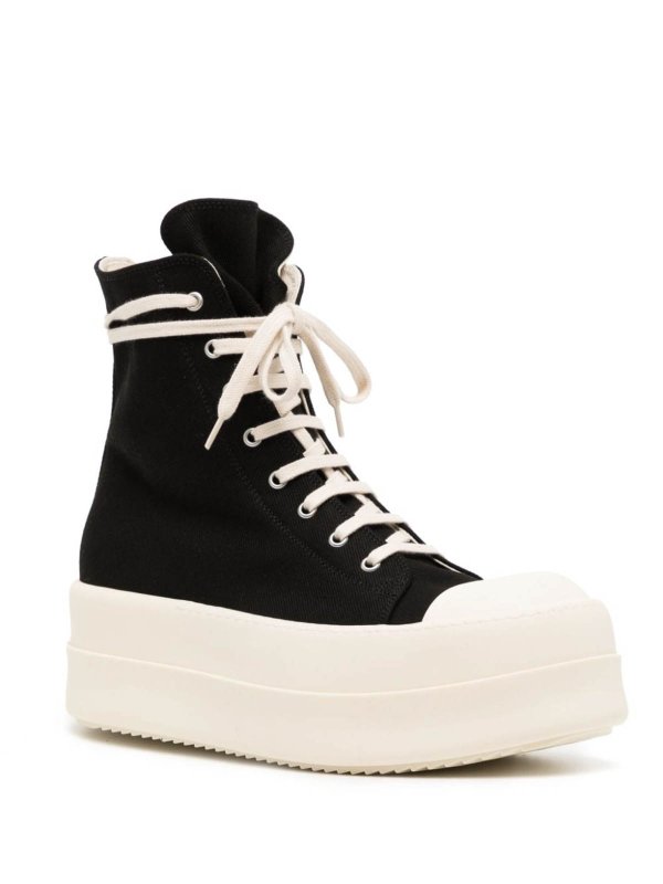 RICK OWENS: Chaussures de sport online - Baskets - Noir
