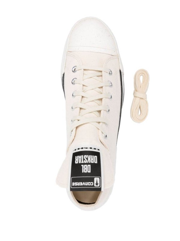 Leather sneakers shop online: RICK OWENS