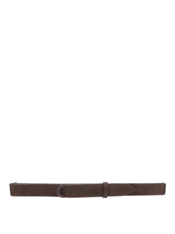 ORCIANI: belts - Suede belt
