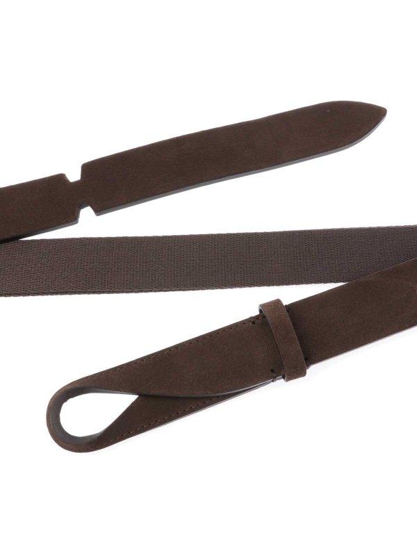 The Best Shops ORCIANI: belts - Suede belt
