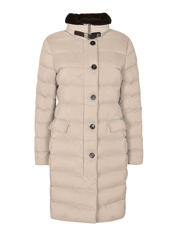 MOORER: casual jackets - Coat in nylon