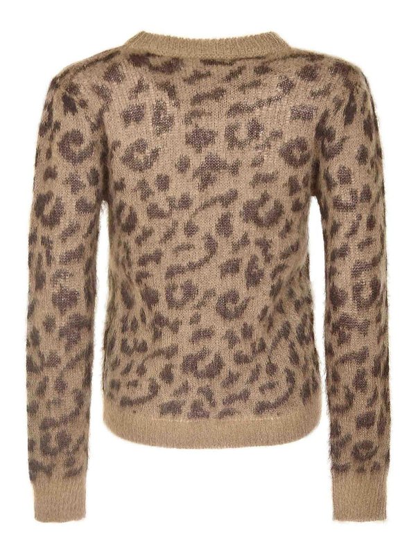 P.A.R.O.S.H.: maglia collo a barchetta online - Pullover animalier