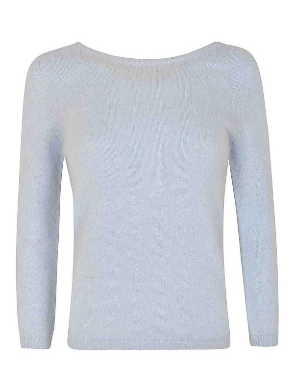 ROBERTO COLLINA: boat necks online - V-neck sweater