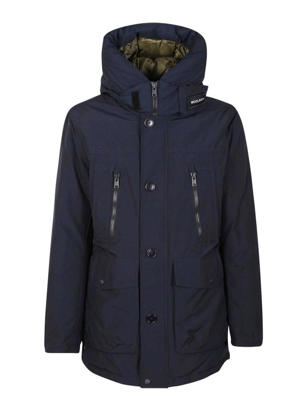 WOOLRICH: Parkas - Parka - Bleu