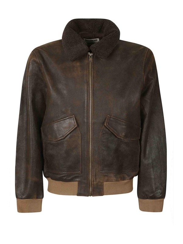 ZADIG&VOLTAIRE: leather jacket - leather jacket