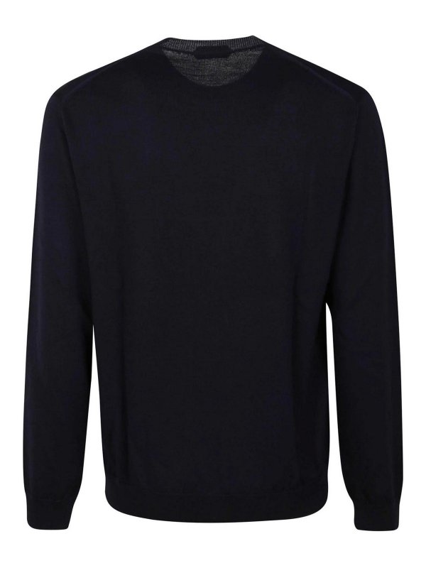 ZANONE: Col bateau online - Pull Col Bateau - Bleu