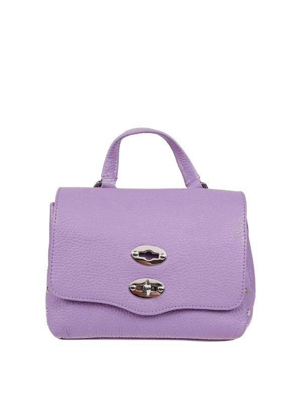 ZANELLATO: cross body bags - Violet Leather bag