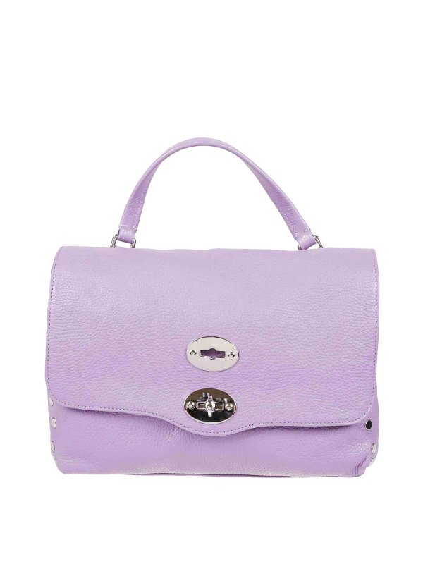 ZANELLATO: cross body bags - Violet leather bag