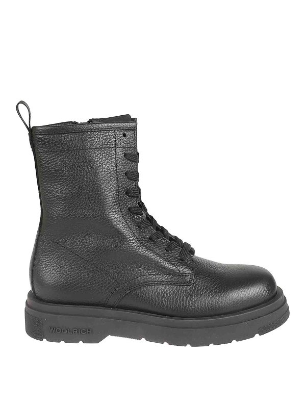 WOOLRICH: Bottines - Baskets - Noir