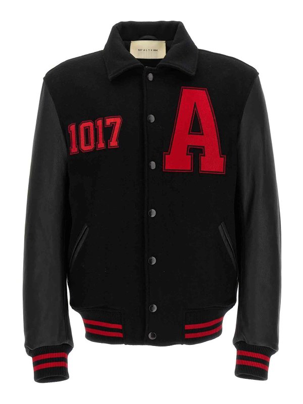 1017 ALYX 9SM: blazers - logo varsity bomber jacket