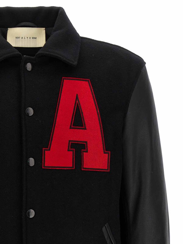 The Best Shops 1017 ALYX 9SM: blazers - logo varsity bomber jacket