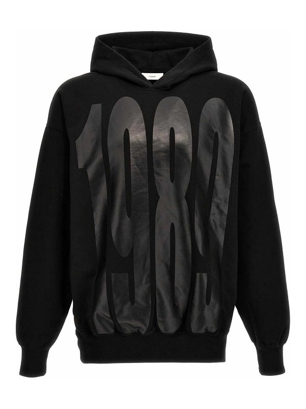 STUDIO: Sweatshirts & Sweaters - 1989 faded logo hoodie
