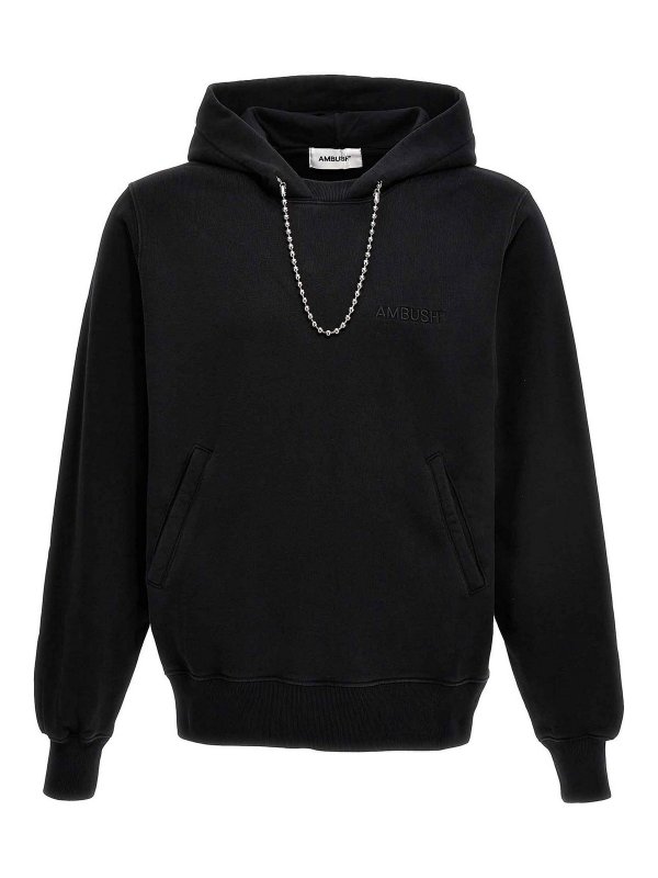 AMBUSH: Sudaderas y suéteres - Sudadera - Negro