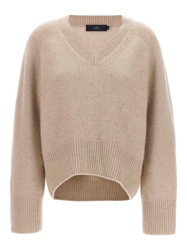 ARCH4: Cardigans - Cardigan - Beige