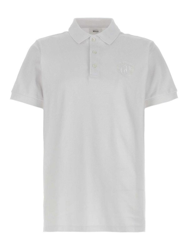 BALLY: Polos - Polo - Blanco