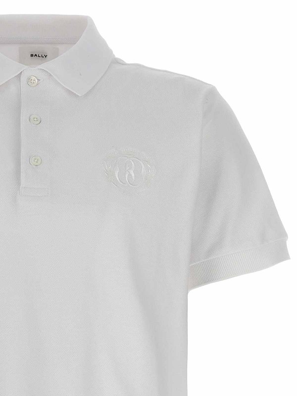 The Best Shops BALLY: Polos - Polo - Blanco