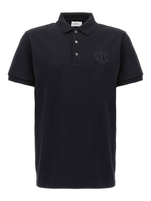 BALLY: ポロシャツ - ポロシャツ - 黒