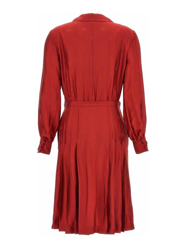 BALLY: ニーレングスドレス online - 膝丈ドレス - 赤