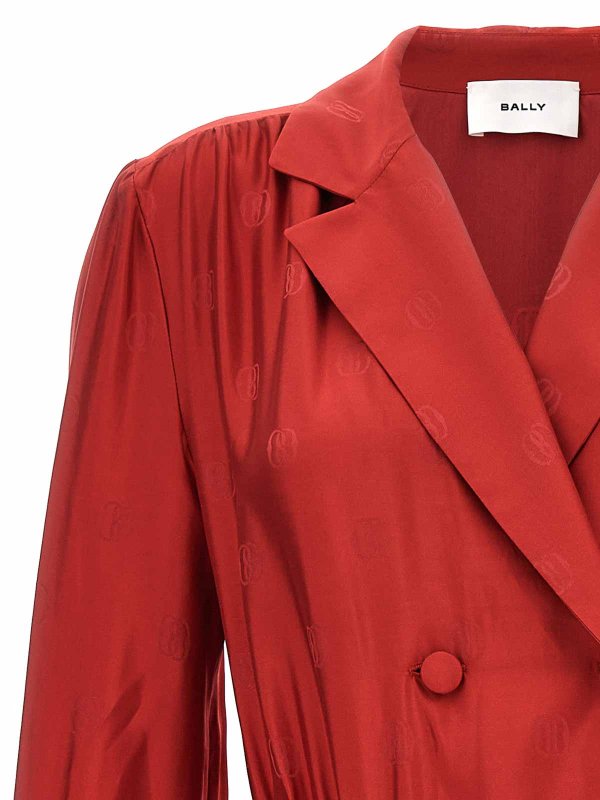 The Best Shops BALLY: ニーレングスドレス - 膝丈ドレス - 赤