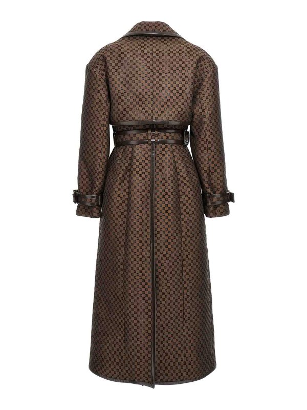 Balmain: Abrigos cortos online - Abrigo Corto - Marrón