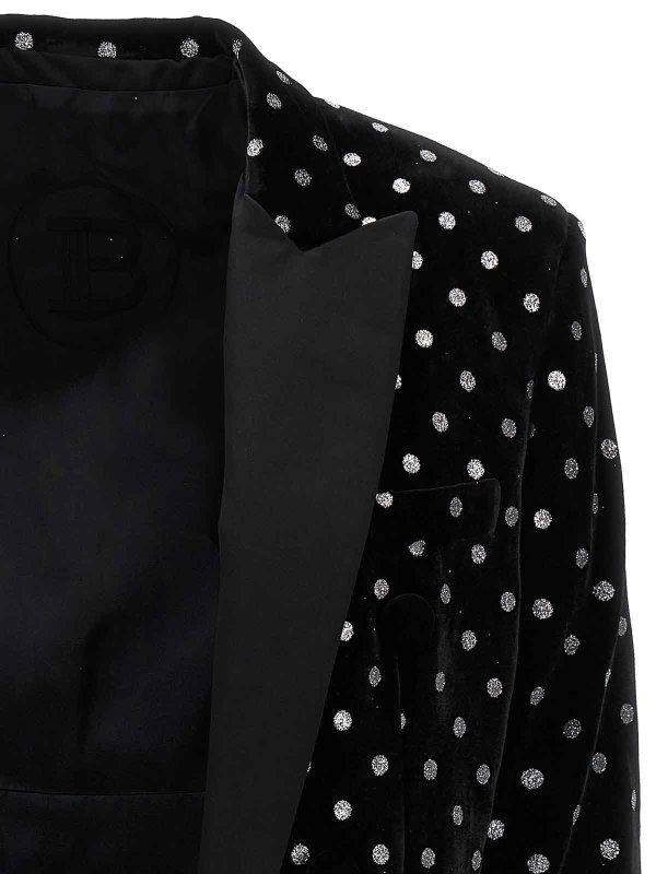 The Best Shops Balmain: blazers - Polka dot blazer