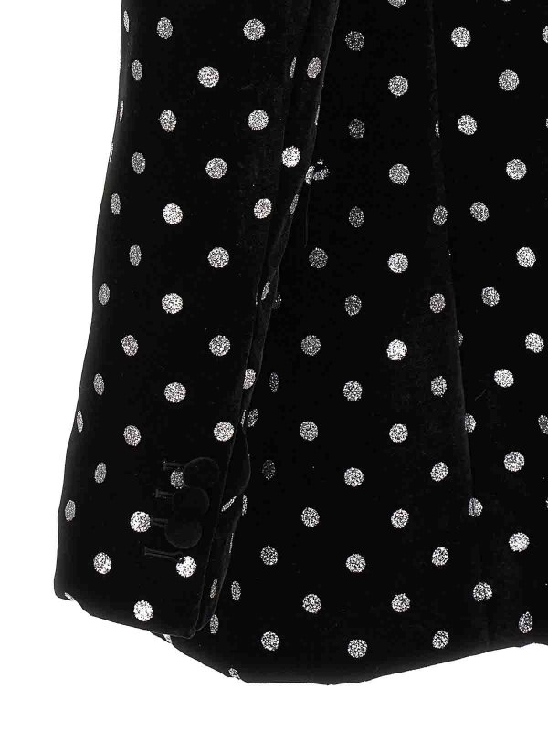 Polka dot blazer shop online: Balmain
