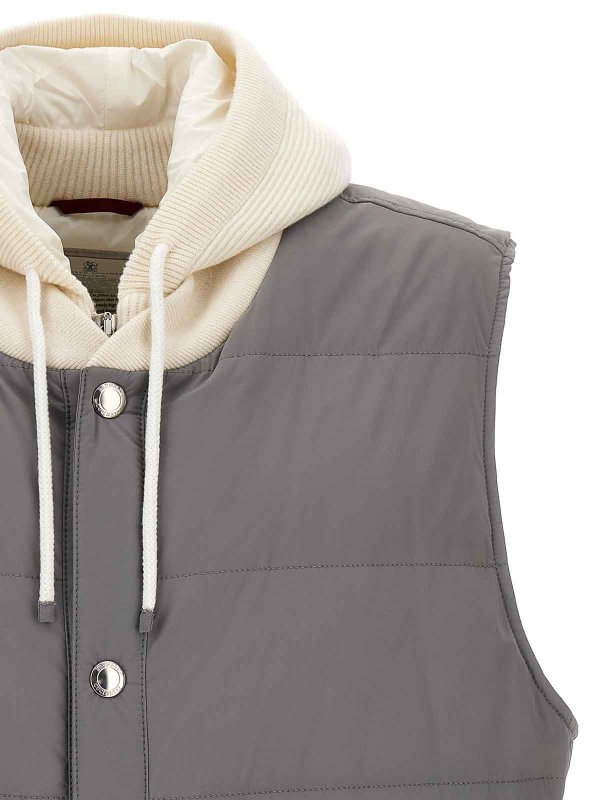 The Best Shops BRUNELLO CUCINELLI: Westen - Weste - Grau